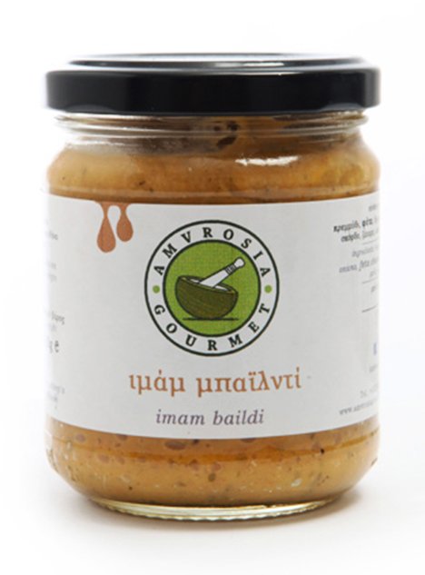 Pečený lilek s rajčátky a sýrem feta 200g Amvrosia Gourmet