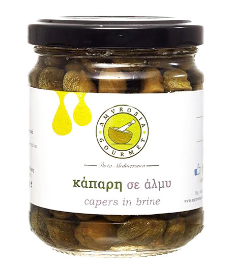 Kapari ve slaném nálevu 180g AMVROSIA GOURMET