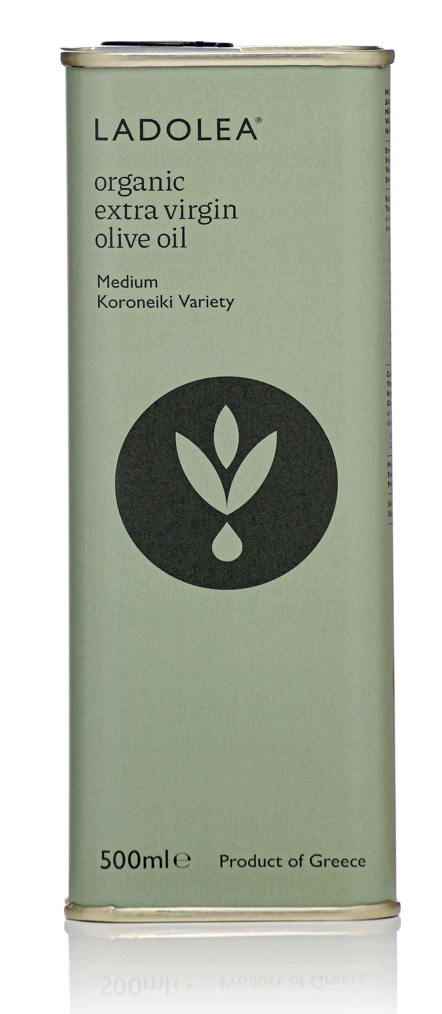 BIO extra panenský olivový olej Koroneiki 500ml Ladolea