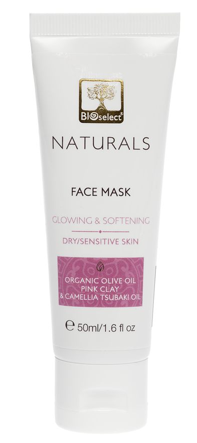Maska na obličej na suchou a citlivou pokožku 50ml BIOselect® NATURALS