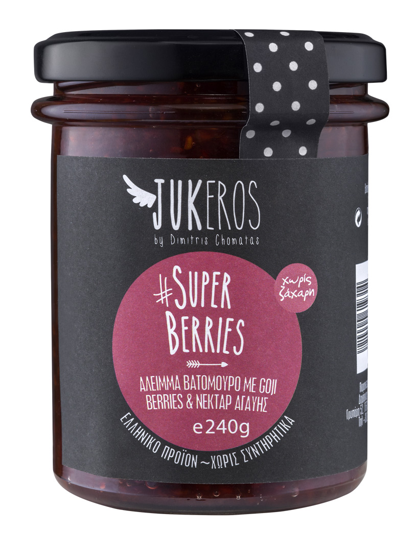 Malinový džem s goji bez cukru 240g JUKEROS