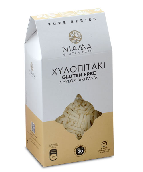 Bezlepkové široké nudle do polévky 400g PURE NIAMA