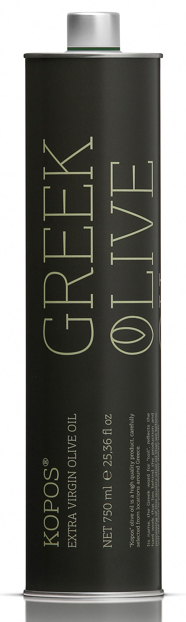 Kopos extra panenský olivový olej Koroneiki 750ml v plechovce Andriotis
