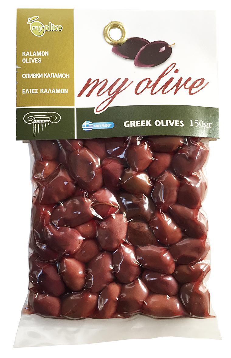 Řecké kalamon olivy 150g MY OLIVE
