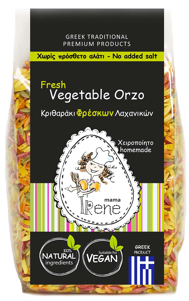 Těstovinová rýže KRITHARAKI se zeleninou 400g MAMA EIRINE