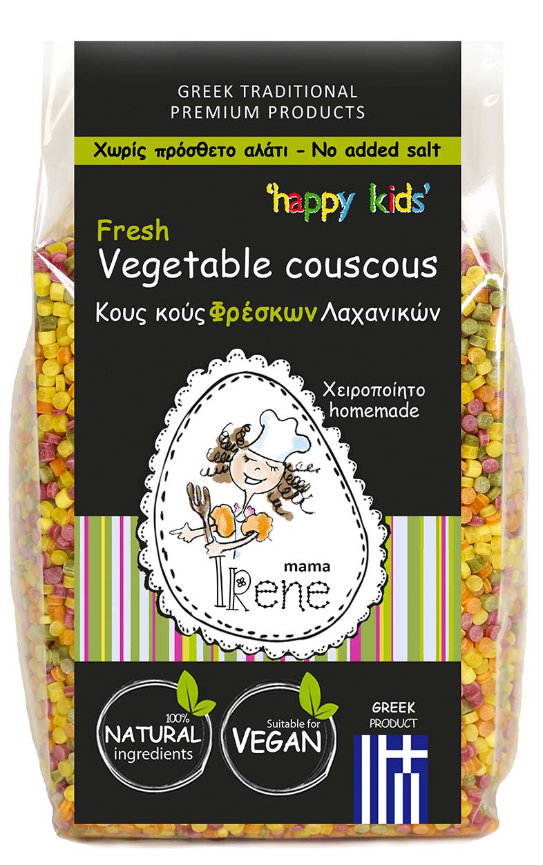 Kuskus HAPPY KIDS se zeleninou 400g MAMA EIRINE