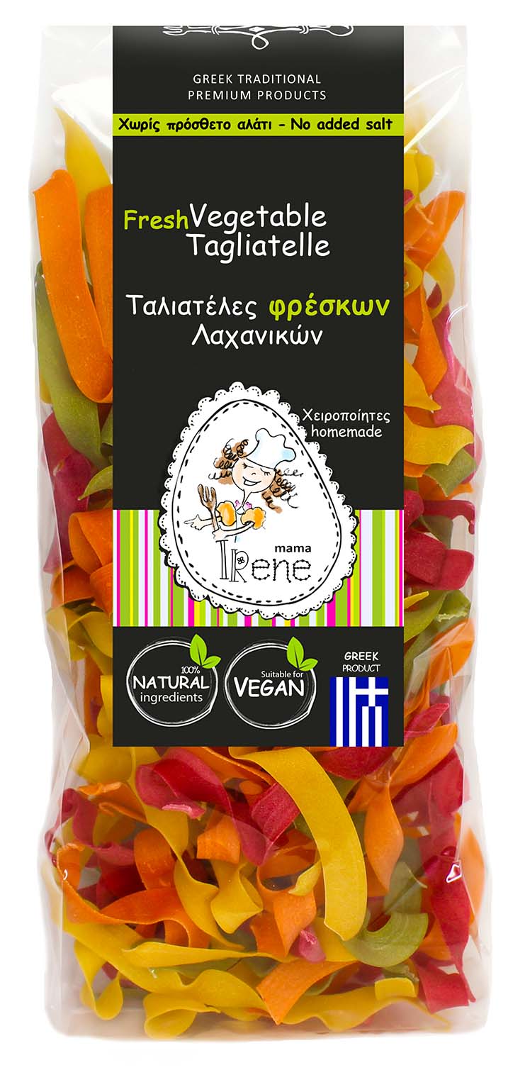 TAGLIATELLE se zeleninou 400g MAMA EIRINE