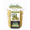 Zelené řecké olivy bez pecek 220g OLIVE FRESH