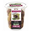 Řecký mix oliv s oreganem a tymiánem bez pecek 220g OLIVE FRESH