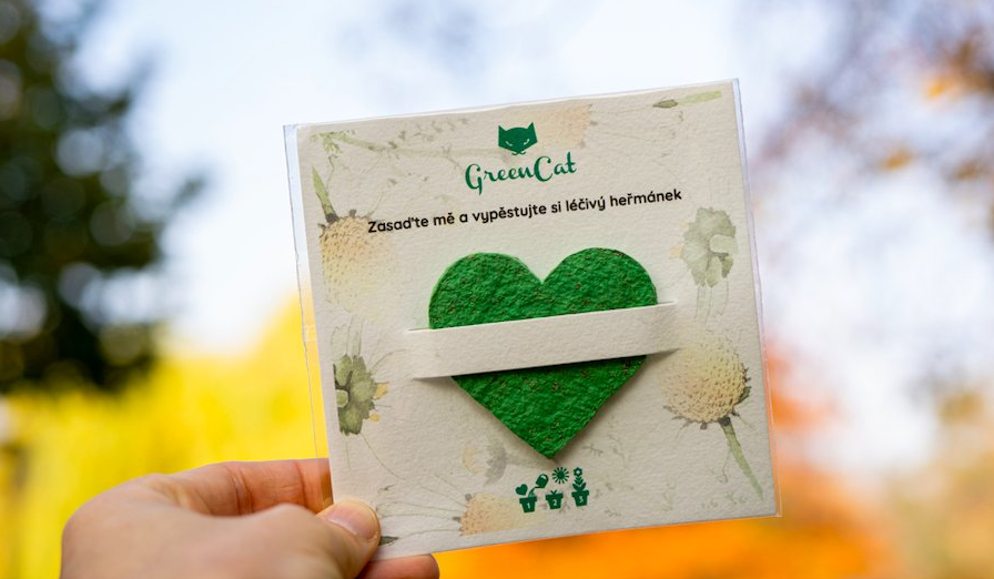 Seed bombs a Seed hearts: reklamní předměty, které rostou