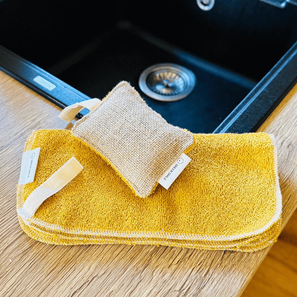 Proč používat pratelnou houbičku na nádobí?