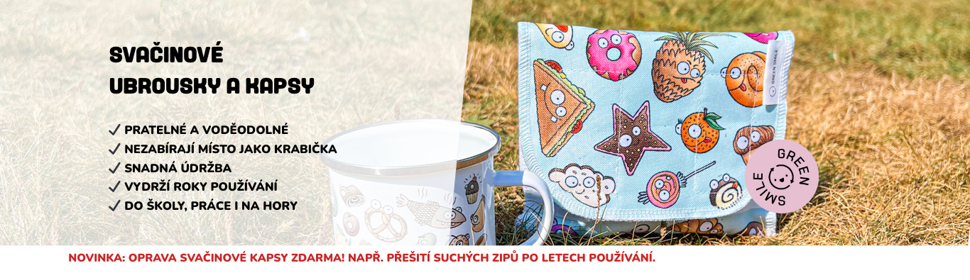 Valentín se svačinovými kapsičkami od GREEN SMILE