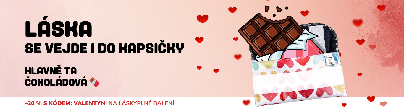 Valentín se svačinovými kapsičkami od GREEN SMILE