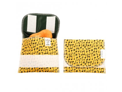 Obal na svačinu - Noty Houska