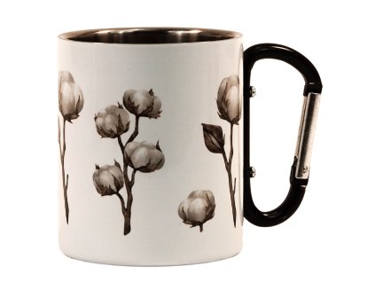 Termohrnek s karabinou - Bavlník