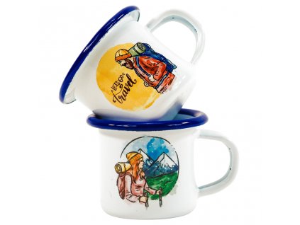 Mini plecháček - Turista a turistka