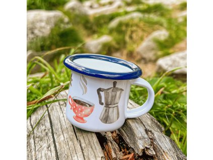 Mini plecháček - Kafíčko