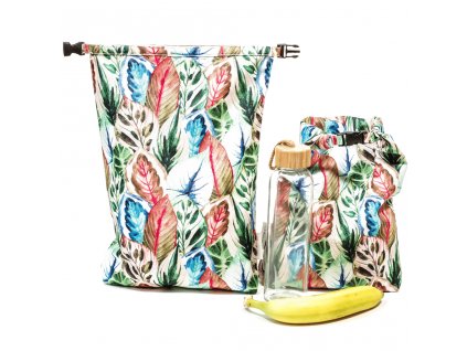 Rolovací obal na svačinu -   Podzimní listy /velký