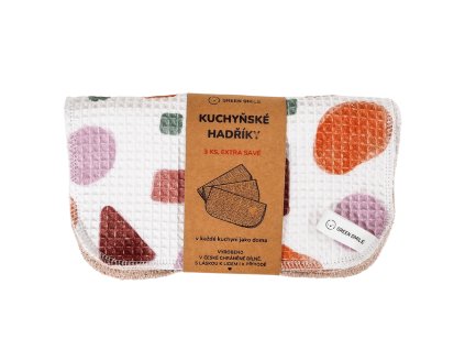 Dvouvrstvé hadříky do kuchyně - Terrazzo 2ks