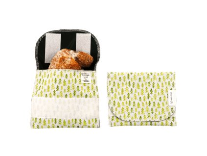 zero waste pytlík na svačinu se stromy