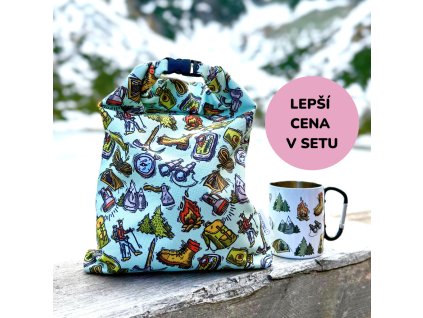 SET: Termohrnek s rolvakem - Hiking
