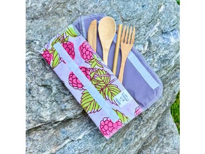 Obal na příbor - Maliny