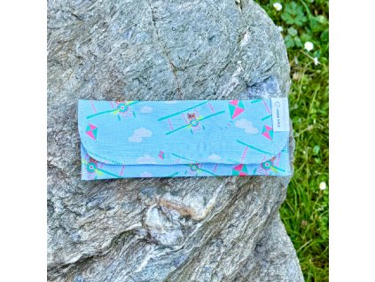 Obal na příbor - Medvídci v letadle