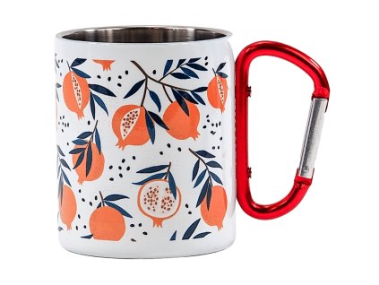 Hrnek na hory s granátovým jablkem - termohrnek