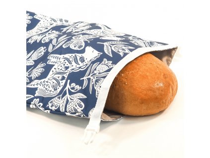 designová kapsa na chleba s lidovým vzorem