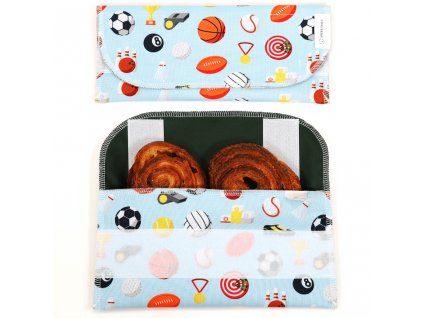 pytlík na svačinu voděodolný s míči