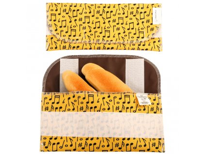 Obal na svačinu - Noty Dvojrohlík