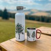 Termohrnek s karabinou - Kreslené stromy