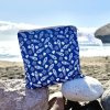 Obal na plavky - Modrý surf /velký / malý