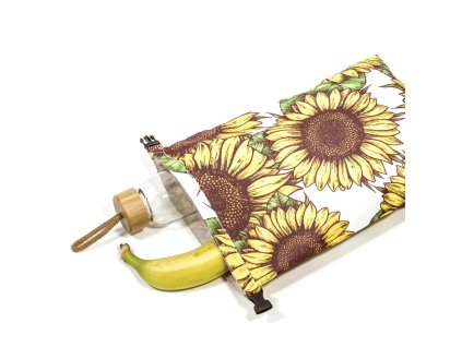 Rolovací obal na desiatu  - Slnečnice/ veľký