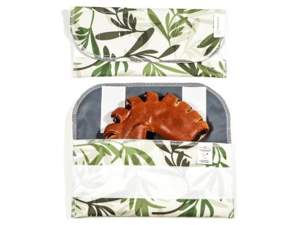 Obal na desiatu Dvojrohlík - Zelené listy