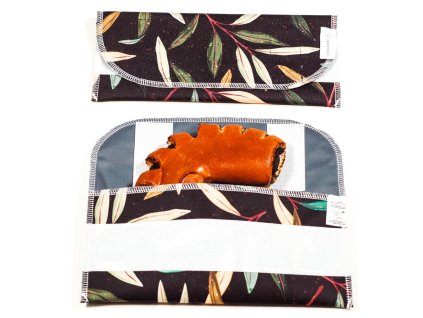 Obal na desiatu Dvojrohlík - Čierne listy