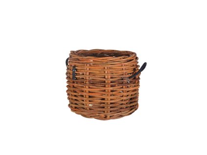 Nízký ratanový koš - maxi