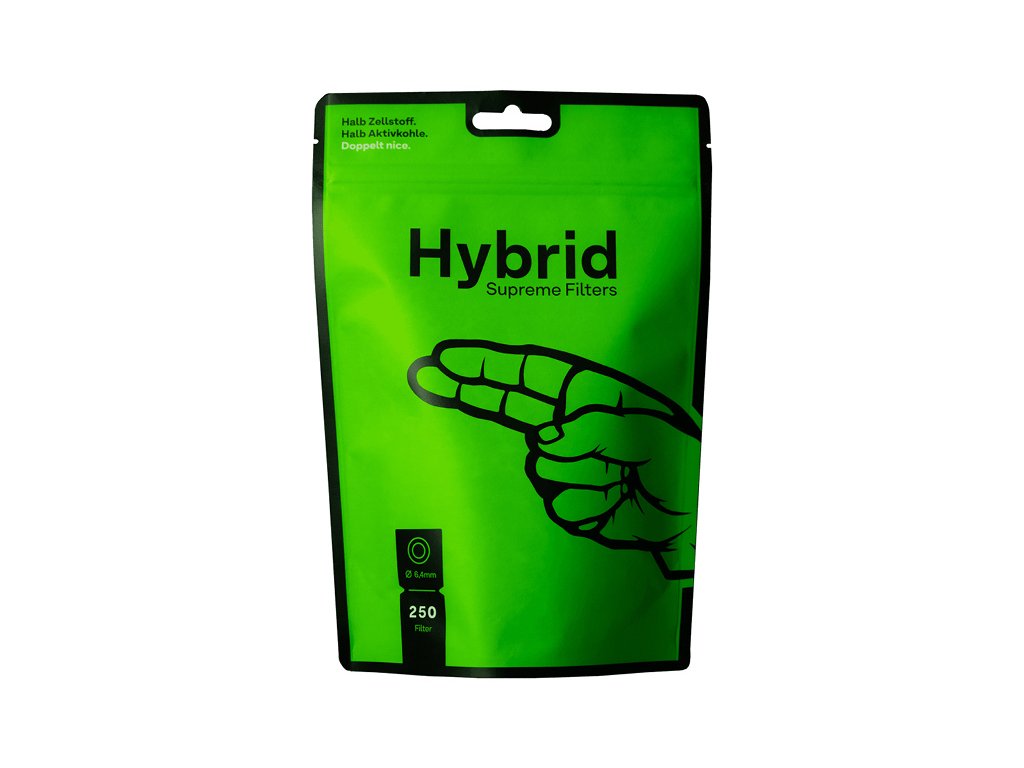 hybrid supreme filter 64 mm 250 stk
