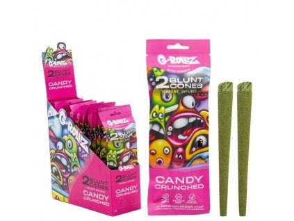 12405 pre rolled hemp cones g rollz candy crunched 12 baleni po 2ks oc 2 20 bal