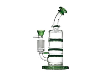 Triple Percolator Bong green