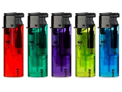 sturmfeuerzeuge super hero 2 rote turbo flamme 5 fach sortiert 25er display