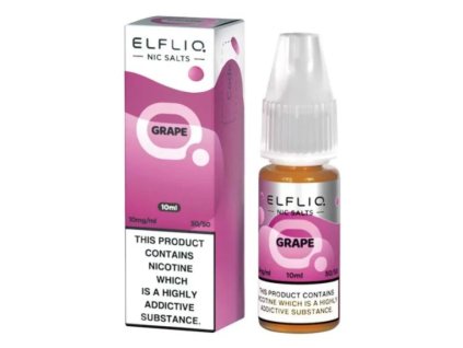 e liq s nik solou elfliq svk grape 10ml 20mg oc 5 00