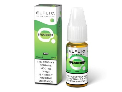 e liq s nik solou elfliq svk spearmint 10ml 20mg oc 5 00