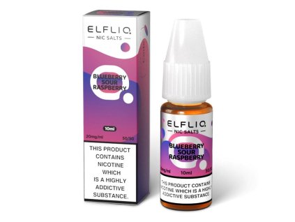 24448 1 e liq s nik solou elfliq svk blueberry sour raspberry 10ml 20mg