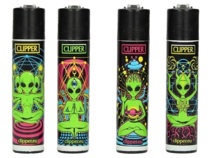 clipper large trippy aliens 48er display