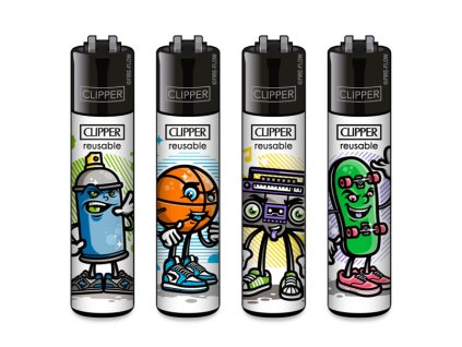 clipper large urban characters 48er display