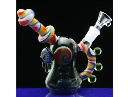 25888 skleneny bong hand of fatima 140mm 65mm sg14