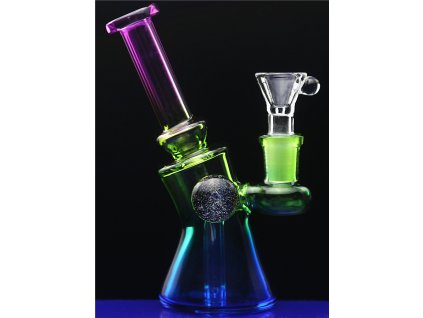25900 skleneny bong simply neon 145mm 55mm sg14 zeleny