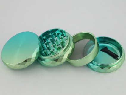 25918 kovova drticka diamond 4 dielna 60mm modra