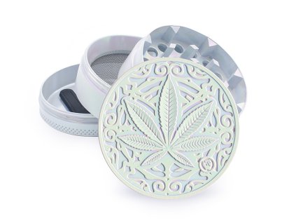 grinder metal trance leaf icy pearl 4 tlg o 50mm